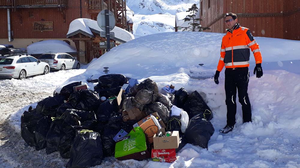gestion des déchets en montagne