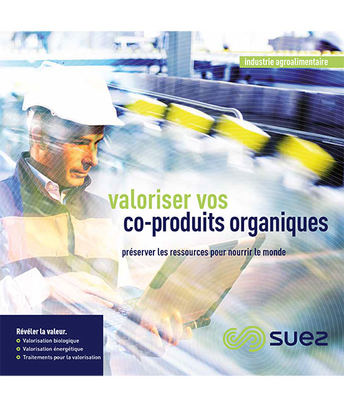 Couverture d'insert/brochure sur la valorisation des coproduits organiques