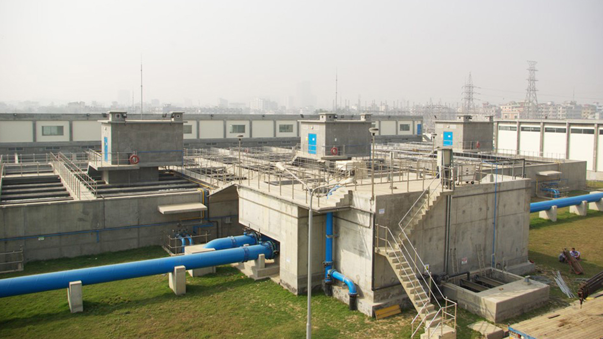 usine eau potable de Saidabad