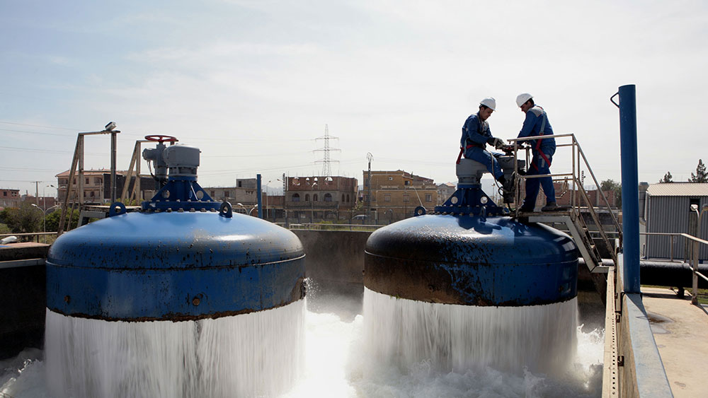 SUEZ SEAAL Water treatment plant of Boudouaou in Algiers