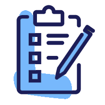 Form icon with pen